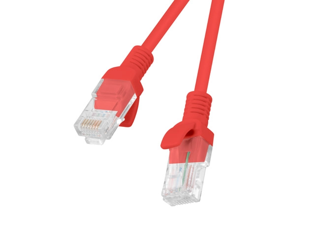 Lanberg PCU6-10CC-0050-R networking cable Red 0