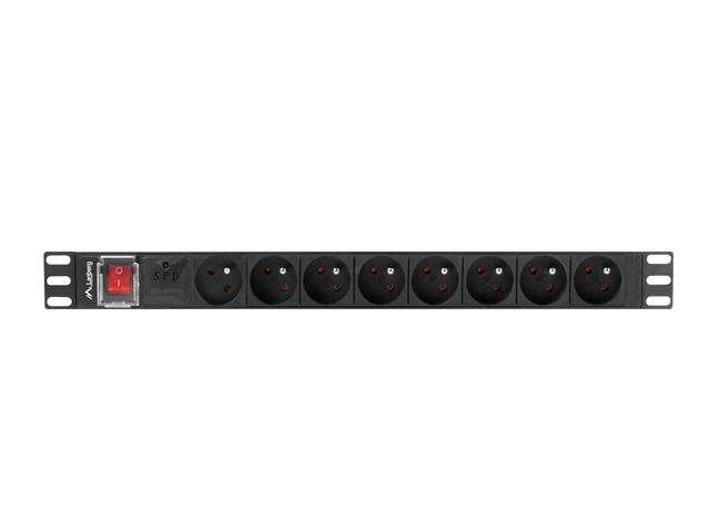 Lanberg PDU-08E-0200-BK power distribution unit (PDU)