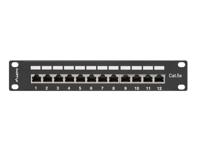 Lanberg PPF5-9012-B patch panel 1U PPF5-9012-B