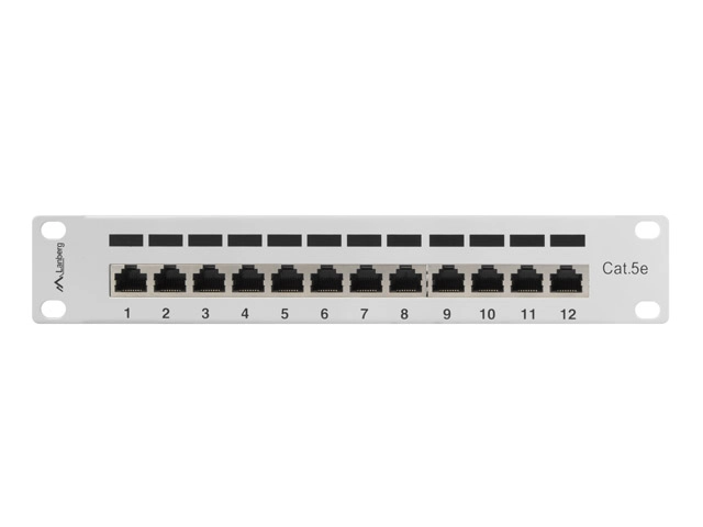 Lanberg PPF5-9012-S patch panel 1U PPF5-9012-S