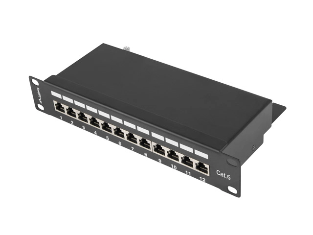 Lanberg PPF6-9012-B komutācijas panelis PPF6-9012-B