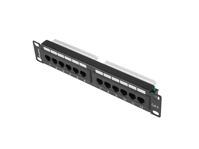 Lanberg PPU6-9012-B komutācijas panelis PPU6-9012-B