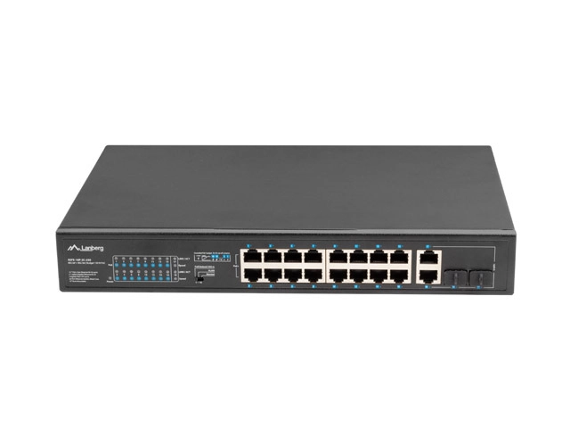 Lanberg RSFE-16P-2C-250 network switch Unmanaged Gigabit