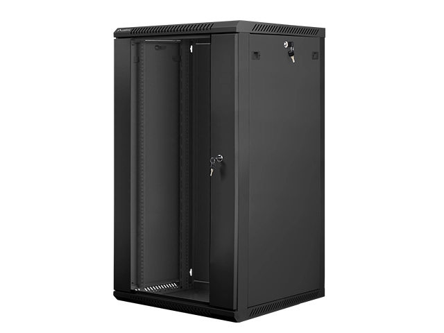 Lanberg WF01-6622-10B rack cabinet 22U Wall
