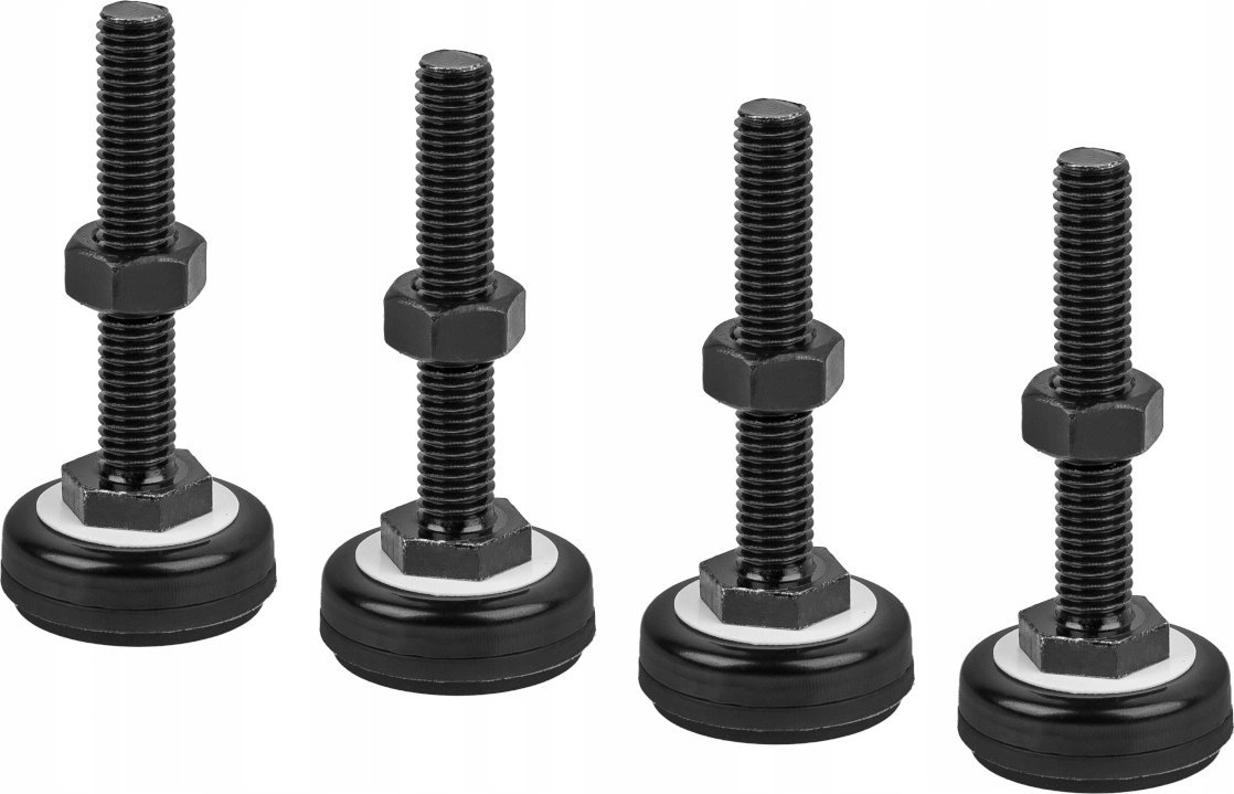 Set of leveling feet M10 for