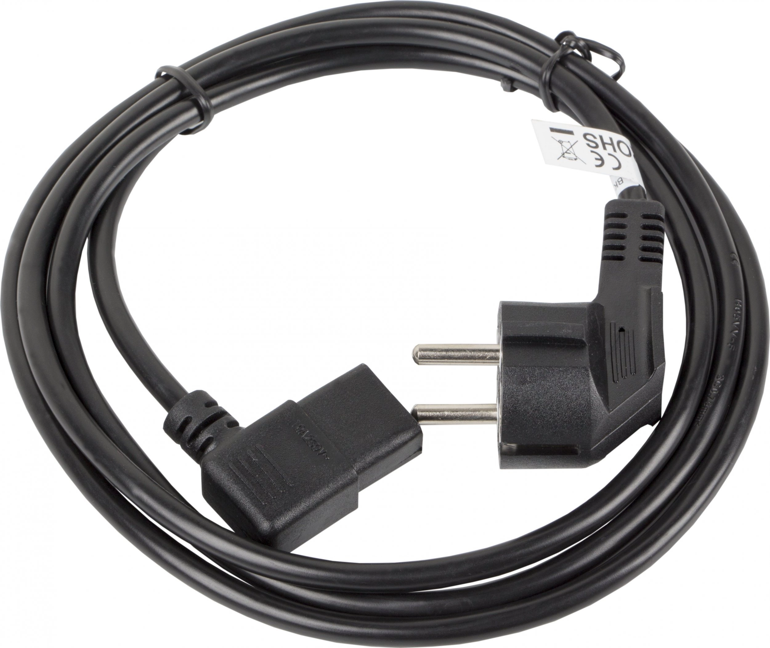 Lanberg CA-C13C-12CC-0030-BK power cable Black 3