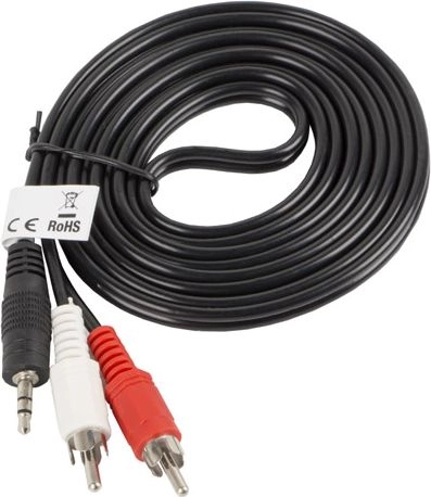 LANBERG Minijack 3.5mm(M) 3 PIN-2x