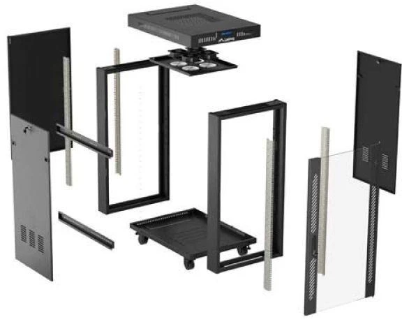 SZAFA INSTALACYJNA RACK STOJACA 19" 24U