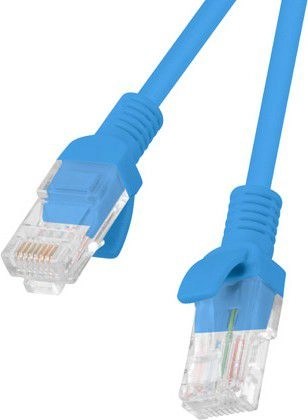 PATCHCORD KAT5E 2M NIEBIESKI LANBERG PCU5-10CC-0200-B