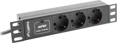 Lanberg Power strip PDU 10`` 1U
