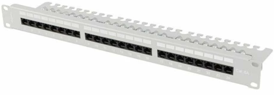 LANBERG 19" Patchpanel 1U 24-Port CAT