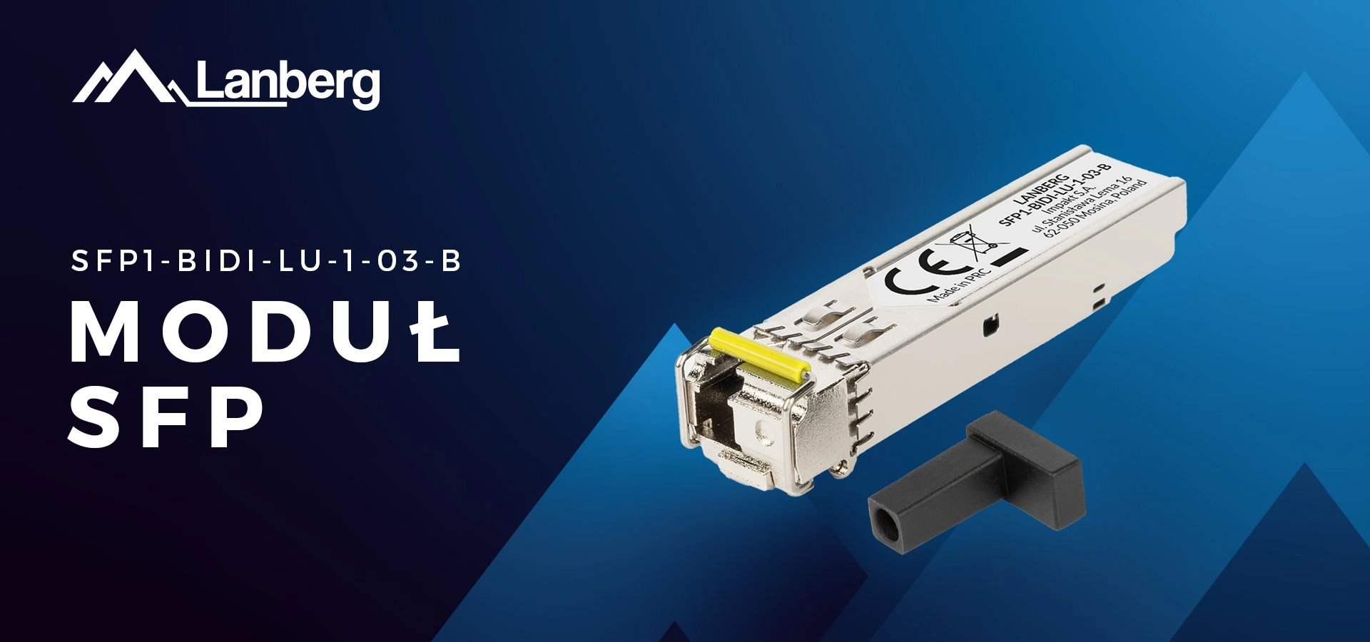 Moduł SFP Lanberg MODUŁ ŚWIATŁOWODOWY SFP