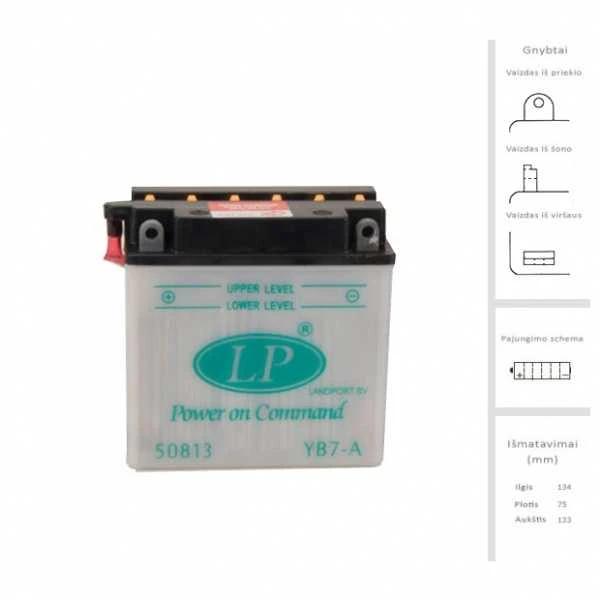 Landport Akumuliatorius 8 Ah 110A EN