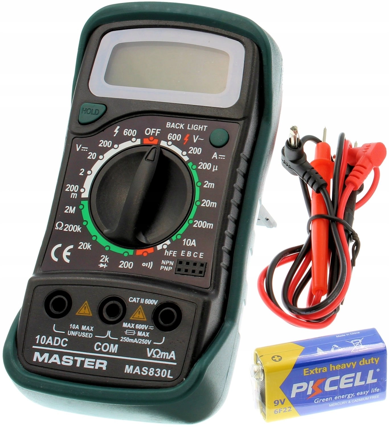 Lange Łukaszuk Professional multimeter MAS830L. LXMAS830L