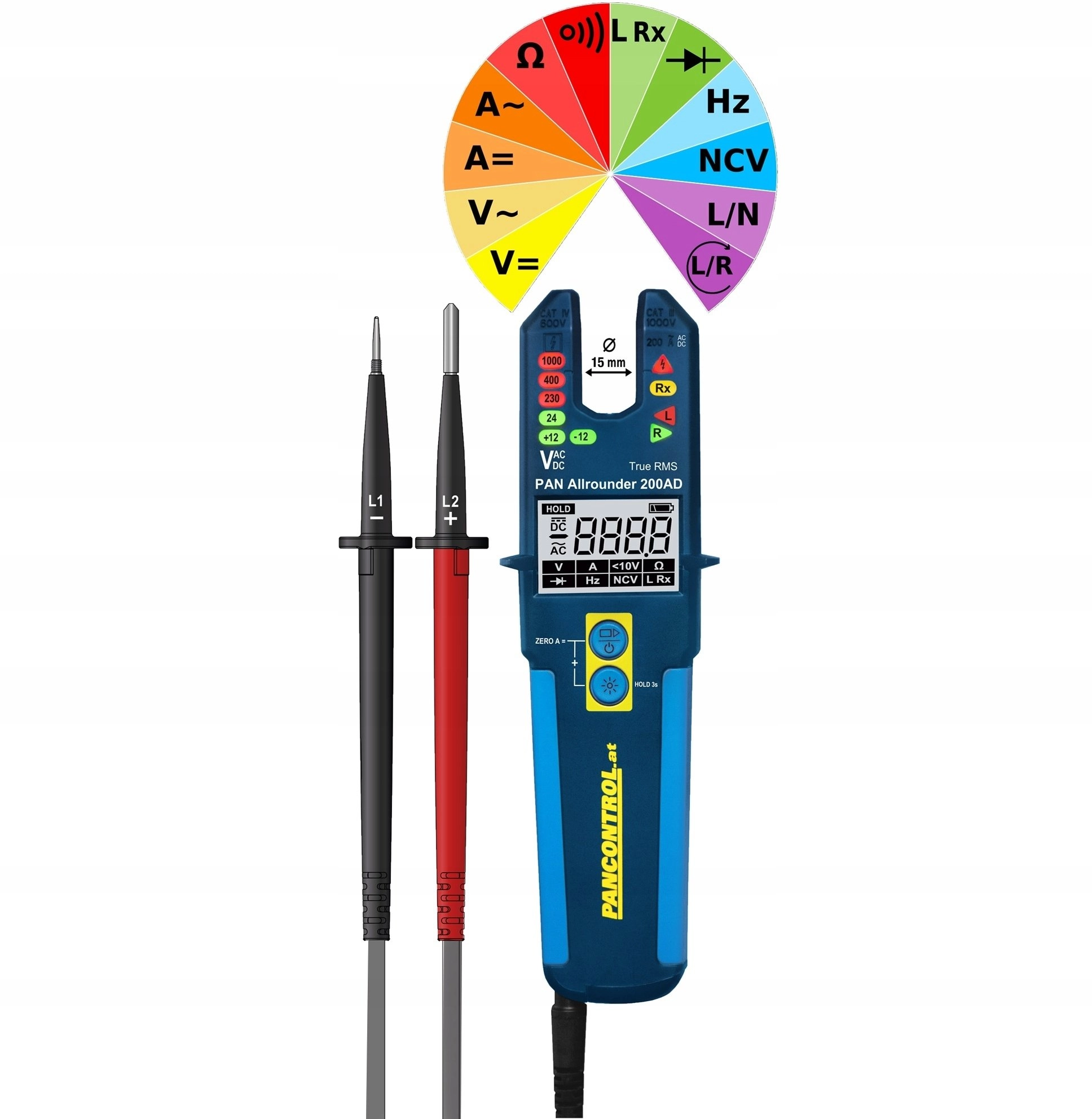Lange Łukaszuk LED + LCD current/voltage