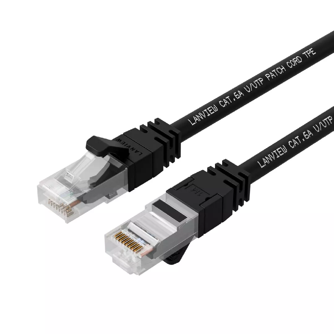 Lanview LV-SFTP6A005B networking cable Black 0