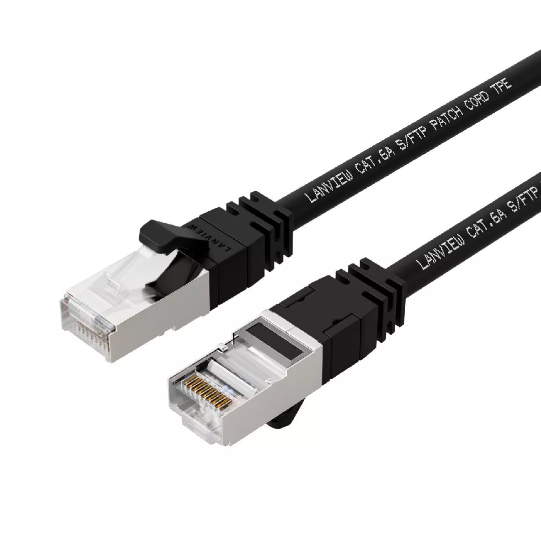 Lanview LV-SFTP6A015B networking cable Black 1