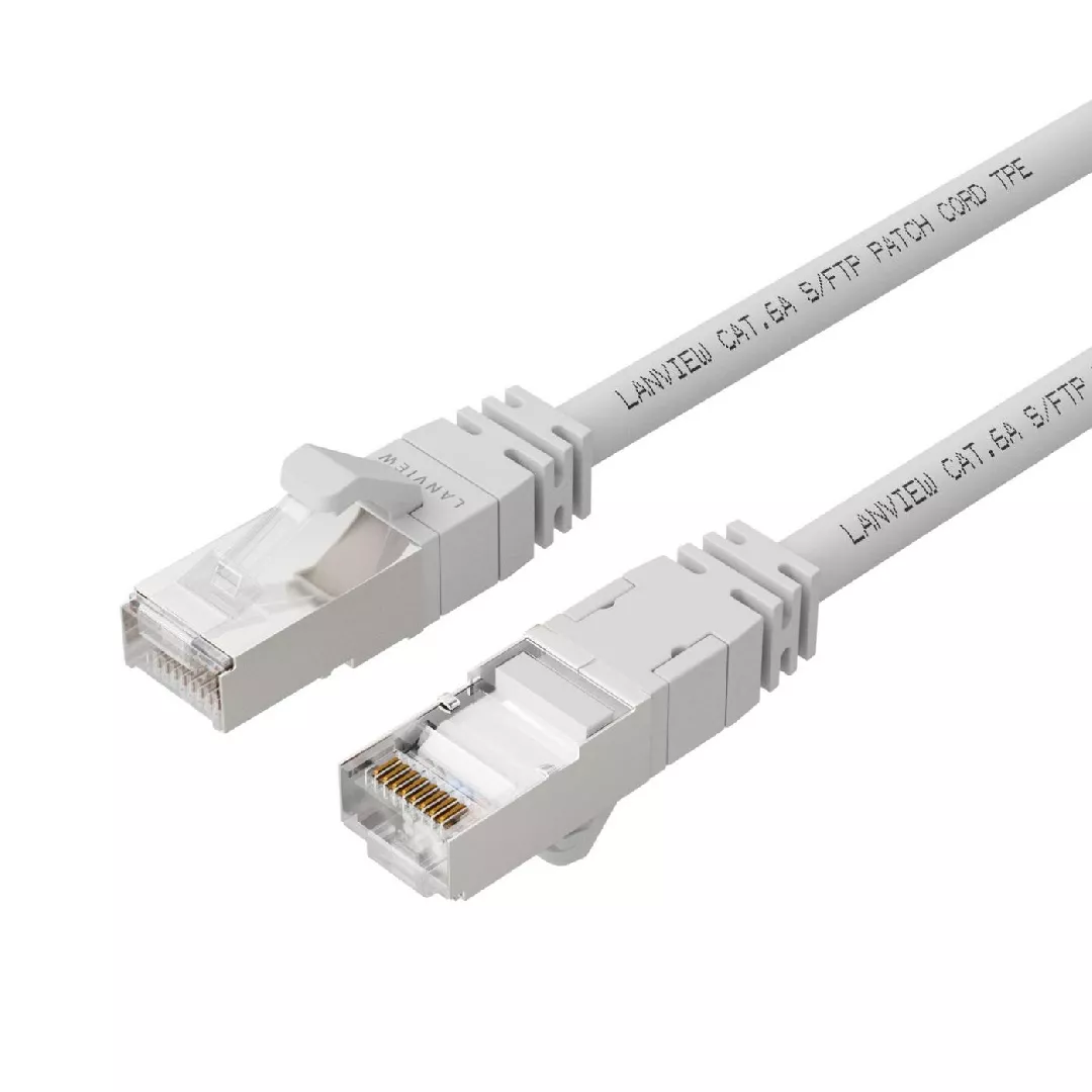 Lanview LV-SFTP6A015W networking cable White 1