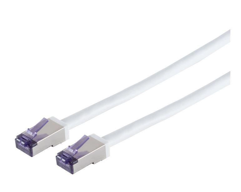 Lanview LVN-CAT6A-FLEX-25CMWH networking cable White 0