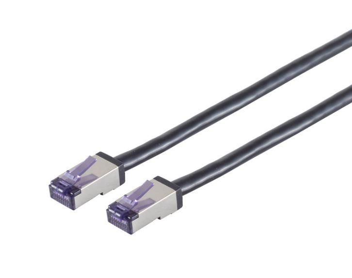Lanview LVN-CAT6A-FLEX-50CM networking cable Black 0