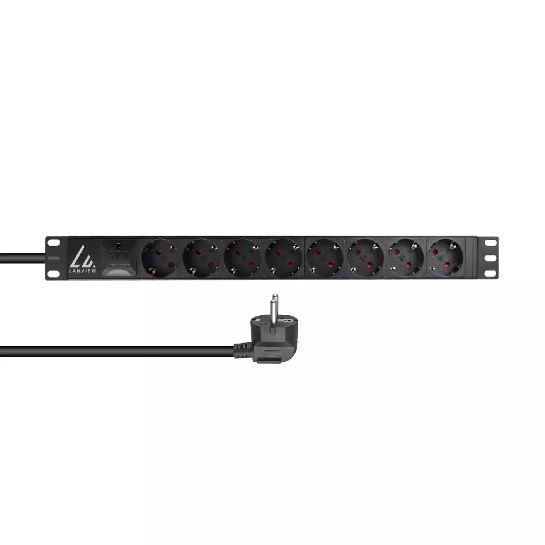 Lanview LVR-3MSCH-SPD-SCH8 power distribution unit (PDU)