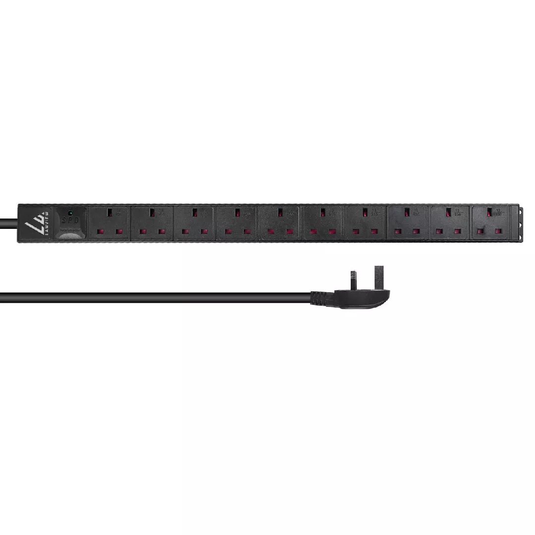 Lanview LVR-3MUK-SPD-UK10 power distribution unit (PDU)