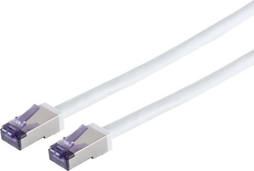 Lanview LVN-CAT6A-FLEX-1MWH networking cable White 1