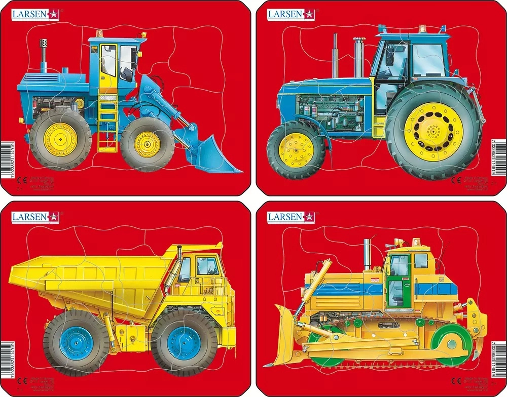 Larsen Mini Z1 Shape puzzle 10