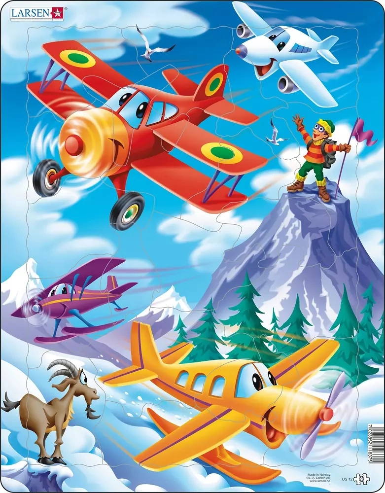Larsen Maxi US12 Shape puzzle 20