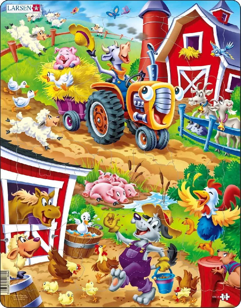 Larsen Maxi LA-US15 Shape puzzle 22