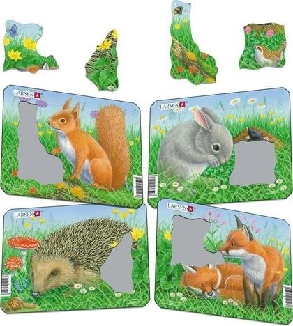 Larsen Mini Z12 Shape puzzle 5