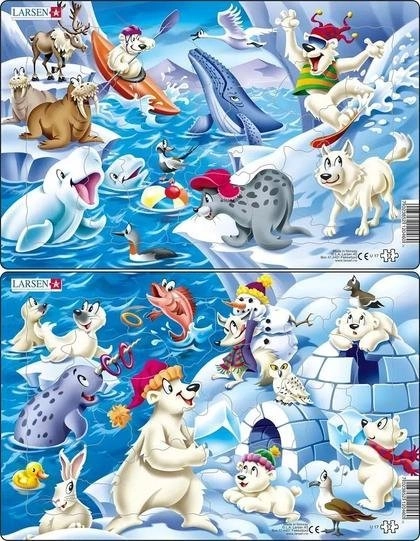 Animals in the Arctic Midi puzzle
