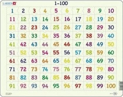Larsen Maxi LA-AR10 Shape puzzle 100