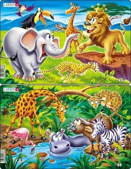 Larsen Safari Midi Puzzle LA-U11 7023852118863