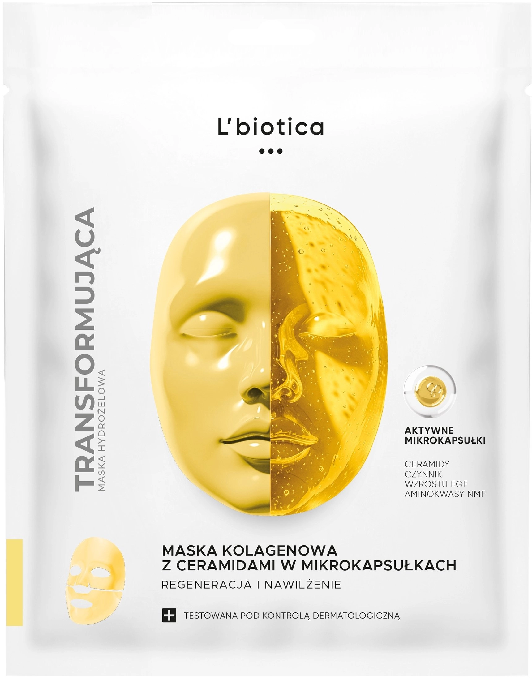 Lbiotica L`BIOTICA_Collagen mask with ceramides in