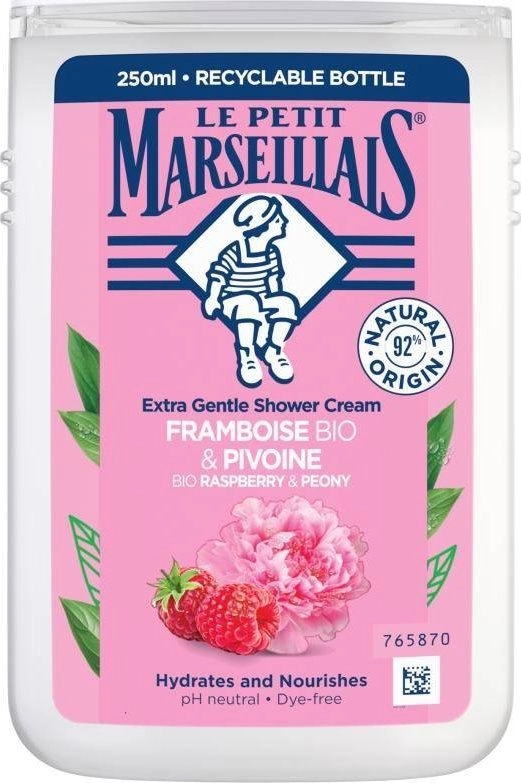 Extra Gentle Shower Cream Organic Raspberry