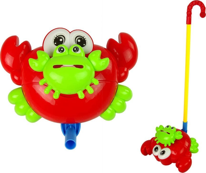 Red crab pusher with sound 12075