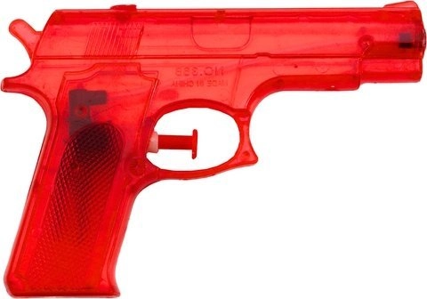 LeanToys Pistolet Na Wodę Mały Plastikowy