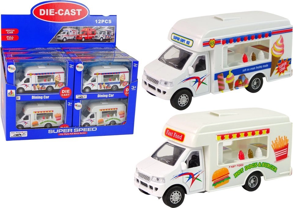 LeanToys Auto Camper Ice Cream Parlor