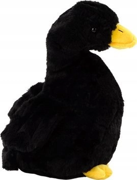 LeanToys Plush Goose Mascot Black Cuddly