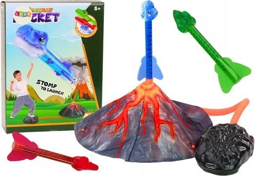LeanToys Game Set Adjustable Rocket Launcher
