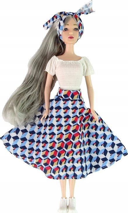 LeanToys Children`s Doll Emily Gray Hair