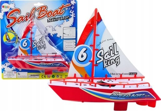 LeanToys Łódka Pływająca Łódź Na Baterie