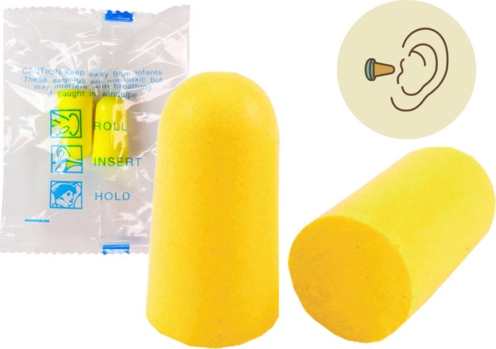 LeanToys Soundproofing Earplugs 24.5mm 13mm