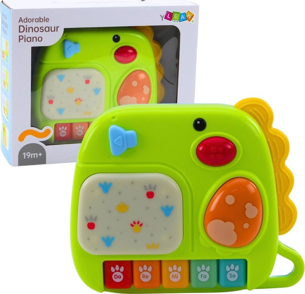 Interactive Piano for Toddlers  Green Dinosaur
