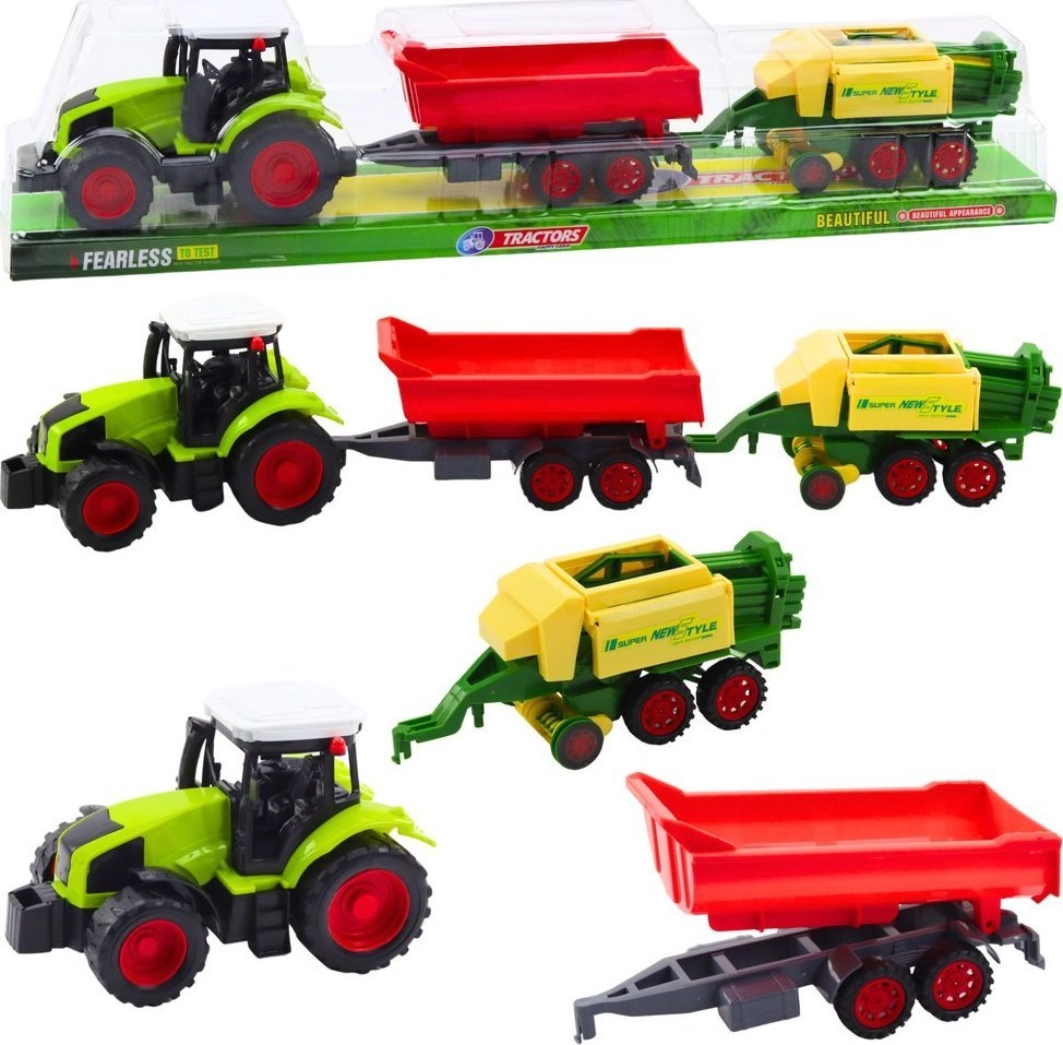 Agricultural Tractor Trailer Baler Agricultural Machine