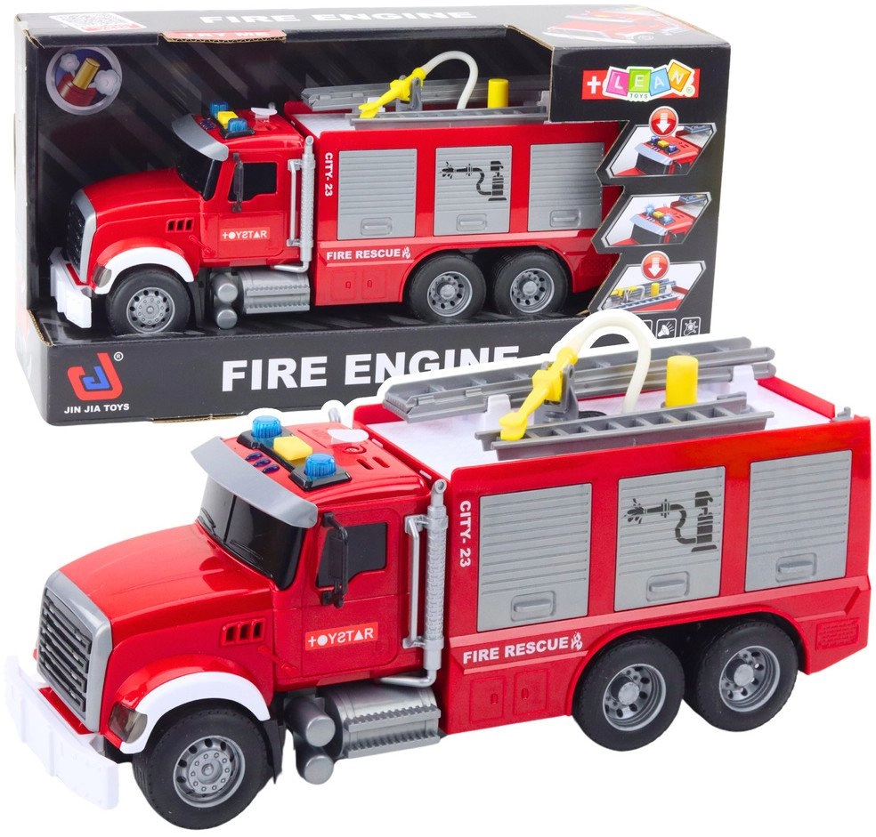 Fire Department Truck Water Lights Sounds