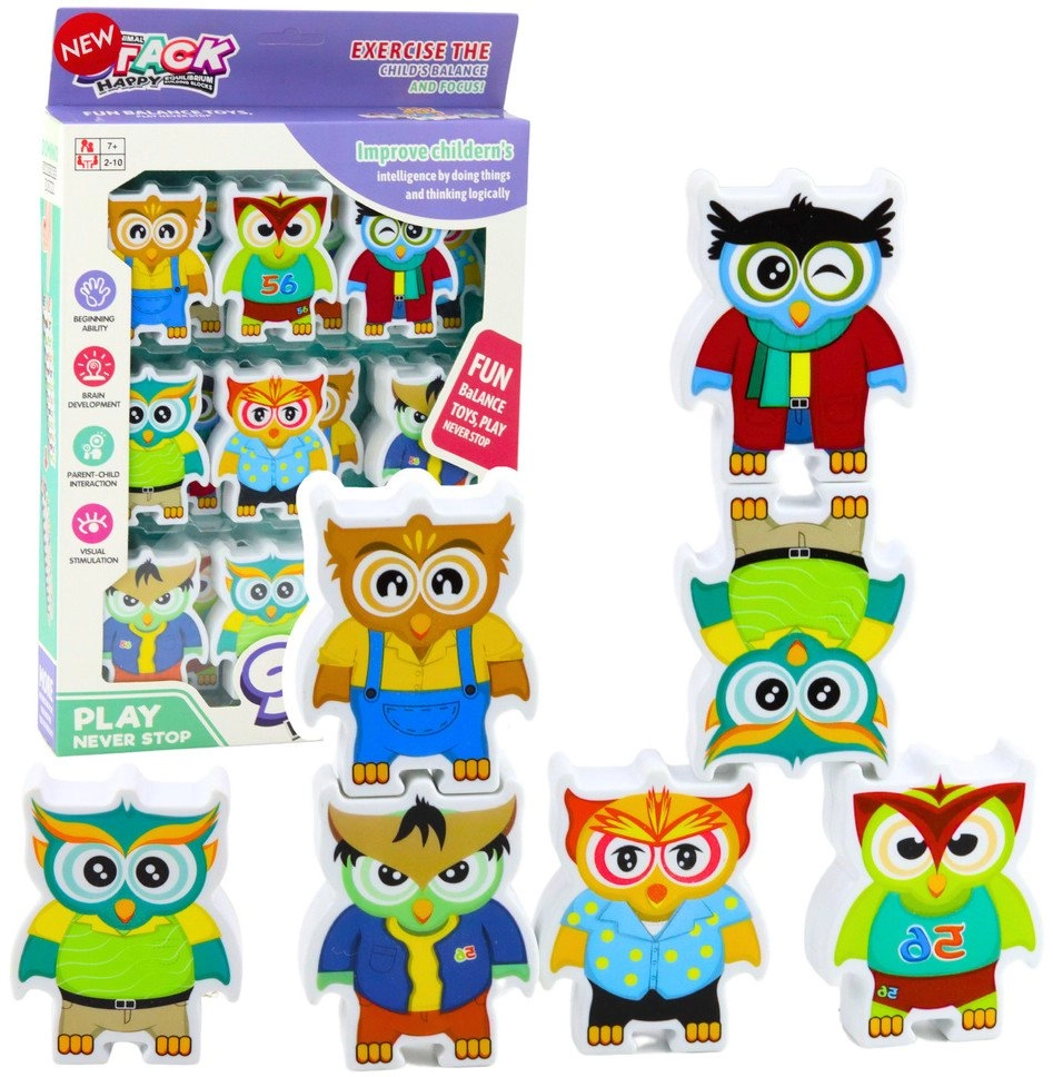 Owls Educational Game Arcade Puzzle Logic