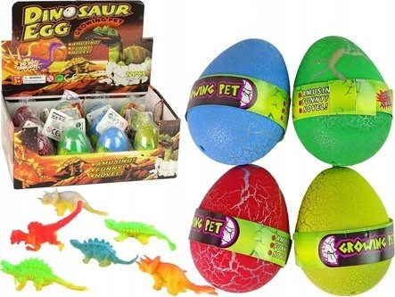 LeanToys Hatching Magic Dinosaur Egg Growing