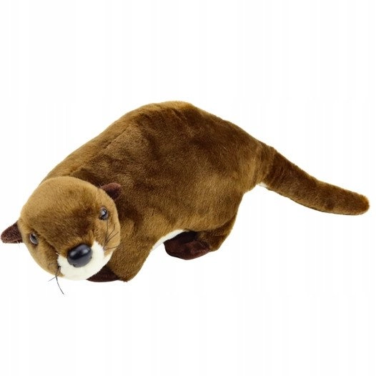 Plush Brown Otter Cuddly Mascot 37cm